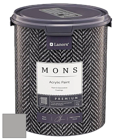 MONS PREMIUM PAINT – 100% акриловая интерьерная краска с шелковистым матовым блеском цвет NCS S 3500-N 