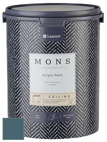 MONS CEILING PAINT – Aбсолютно матовая потолочная краска, 2% блеска цвет NCS S 6020-B10G 