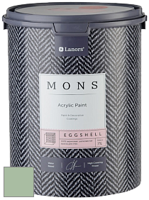 MONS EGGSHELL PAINT – 100% акриловая шелковисто-матовая краска, 7 % блеска цвет NCS S 2020-G20Y 