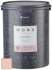 MONS EGGSHELL PAINT – 100% акриловая шелковисто-матовая краска, 7 % блеска цвет NCS S 1015-Y60R 