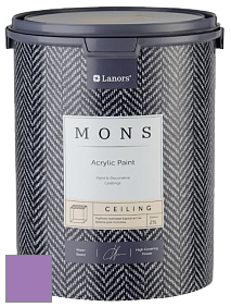 MONS CEILING PAINT – Aбсолютно матовая потолочная краска, 2% блеска цвет NCS S 2050-R50B 