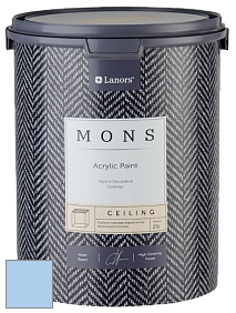 MONS CEILING PAINT – Aбсолютно матовая потолочная краска, 2% блеска цвет NCS S 0530-R80B 