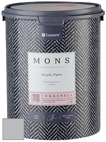MONS EGGSHELL PAINT – 100% акриловая шелковисто-матовая краска, 7 % блеска цвет NCS S 2502-R50B 