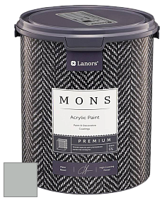MONS PREMIUM PAINT – 100% акриловая интерьерная краска с шелковистым матовым блеском цвет NCS S 2502-G 