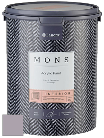 MONS INTERIOR PAINT – 100% акриловая глубоко матовая краска, 3% блеска цвет NCS S 3010-R40B 