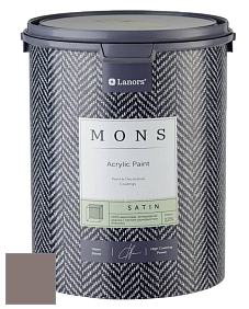 MONS SATIN PAINT – 100% акриловая полуматовая краска, 12% блеска цвет MONS 180 Загадка