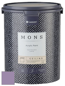 MONS CEILING PAINT – Aбсолютно матовая потолочная краска, 2% блеска цвет NCS S 3030-R50B 
