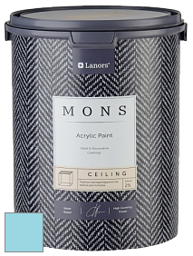MONS CEILING PAINT – Aбсолютно матовая потолочная краска, 2% блеска цвет NCS S 0530-B10G 