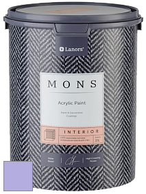 MONS INTERIOR PAINT – 100% акриловая глубоко матовая краска, 3% блеска цвет NCS S 1040-R60B 