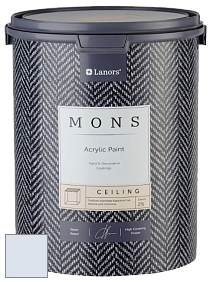 MONS CEILING PAINT – Aбсолютно матовая потолочная краска, 2% блеска цвет NCS S 0510-R70B 