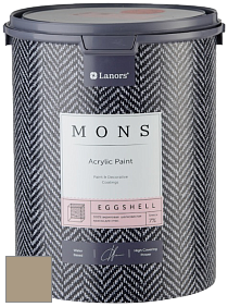 MONS EGGSHELL PAINT – 100% акриловая шелковисто-матовая краска, 7 % блеска цвет NCS S 4010-Y10R 