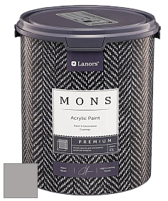 MONS PREMIUM PAINT – 100% акриловая интерьерная краска с шелковистым матовым блеском цвет NCS S 3502-R 