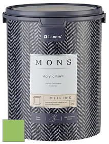 MONS CEILING PAINT – Aбсолютно матовая потолочная краска, 2% блеска цвет NCS S 1060-G30Y 