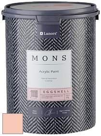 MONS EGGSHELL PAINT – 100% акриловая шелковисто-матовая краска, 7 % блеска цвет NCS S 0520-Y70R 