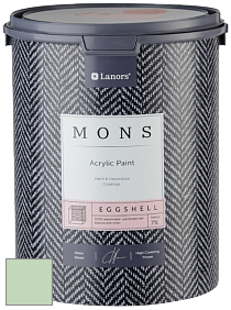 MONS EGGSHELL PAINT – 100% акриловая шелковисто-матовая краска, 7 % блеска цвет NCS S 1020-G20Y 