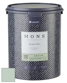 MONS SATIN PAINT – 100% акриловая полуматовая краска, 12% блеска цвет NCS S 1510-G 