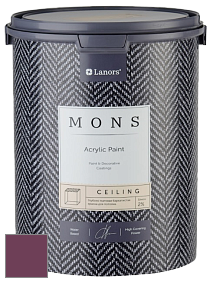MONS CEILING PAINT – Aбсолютно матовая потолочная краска, 2% блеска цвет NCS S 5040-R30B 