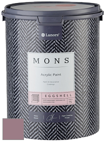MONS EGGSHELL PAINT – 100% акриловая шелковисто-матовая краска, 7 % блеска цвет NCS S 4020-R20B 