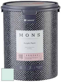 MONS EGGSHELL PAINT – 100% акриловая шелковисто-матовая краска, 7 % блеска цвет NCS S 0510-B70G 