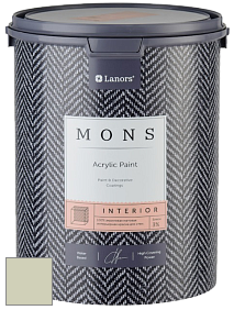 MONS INTERIOR PAINT – 100% акриловая глубоко матовая краска, 3% блеска цвет NCS S 1510-G60Y 
