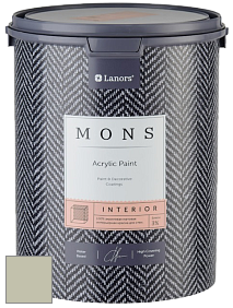 MONS INTERIOR PAINT – 100% акриловая глубоко матовая краска, 3% блеска цвет NCS S 2010-G60Y 