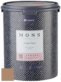 MONS EGGSHELL PAINT – 100% акриловая шелковисто-матовая краска, 7 % блеска цвет NCS S 4020-Y30R 