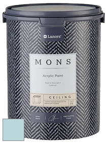 MONS CEILING PAINT – Aбсолютно матовая потолочная краска, 2% блеска цвет NCS S 1015-B20G 