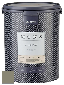 MONS CEILING PAINT – Aбсолютно матовая потолочная краска, 2% блеска цвет NCS S 5010-G70Y 