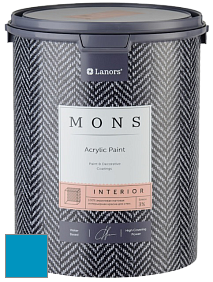 MONS INTERIOR PAINT – 100% акриловая глубоко матовая краска, 3% блеска цвет NCS S 2060-B 