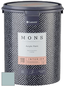 MONS INTERIOR PAINT – 100% акриловая глубоко матовая краска, 3% блеска цвет NCS S 2010-B30G 
