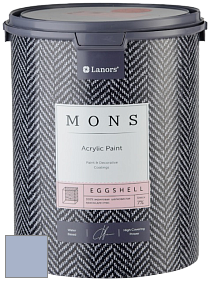 MONS EGGSHELL PAINT – 100% акриловая шелковисто-матовая краска, 7 % блеска цвет NCS S 2020-R70B 