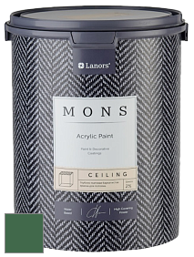 MONS CEILING PAINT – Aбсолютно матовая потолочная краска, 2% блеска цвет NCS S 5040-G10Y 