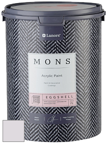 MONS EGGSHELL PAINT – 100% акриловая шелковисто-матовая краска, 7 % блеска цвет NCS S 1005-R40B 