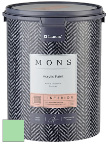 MONS INTERIOR PAINT – 100% акриловая глубоко матовая краска, 3% блеска цвет NCS S 0540-G10Y 