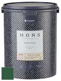 MONS CEILING PAINT – Aбсолютно матовая потолочная краска, 2% блеска цвет NCS S 5540-G10Y 