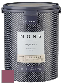 MONS CEILING PAINT – Aбсолютно матовая потолочная краска, 2% блеска цвет NCS S 4040-R20B 