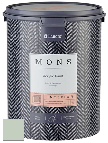 MONS INTERIOR PAINT – 100% акриловая глубоко матовая краска, 3% блеска цвет NCS S 1510-G20Y 