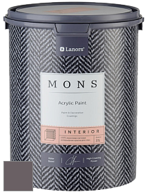 MONS INTERIOR PAINT – 100% акриловая глубоко матовая краска, 3% блеска цвет NCS S 7005-R20B 
