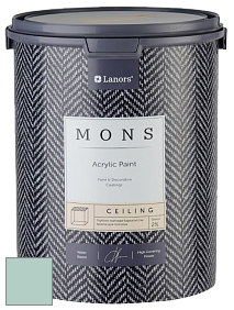 MONS CEILING PAINT – Aбсолютно матовая потолочная краска, 2% блеска цвет NCS S 1515-B80G 