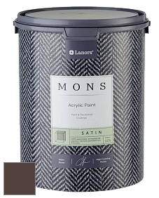 MONS SATIN PAINT – 100% акриловая полуматовая краска, 12% блеска цвет NCS S 8010-Y70R 