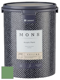 MONS CEILING PAINT – Aбсолютно матовая потолочная краска, 2% блеска цвет NCS S 3040-G20Y 