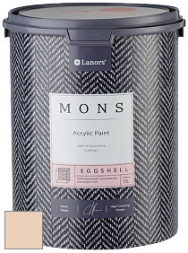 MONS EGGSHELL PAINT – 100% акриловая шелковисто-матовая краска, 7 % блеска цвет NCS S 1010-Y40R 