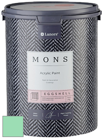 MONS EGGSHELL PAINT – 100% акриловая шелковисто-матовая краска, 7 % блеска цвет NCS S 0540-G 