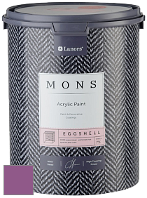 MONS EGGSHELL PAINT – 100% акриловая шелковисто-матовая краска, 7 % блеска цвет NCS S 3050-R40B 
