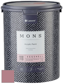 MONS EGGSHELL PAINT – 100% акриловая шелковисто-матовая краска, 7 % блеска цвет NCS S 3030-R10B 