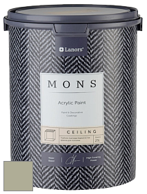 MONS CEILING PAINT – Aбсолютно матовая потолочная краска, 2% блеска цвет NCS S 3010-G70Y 