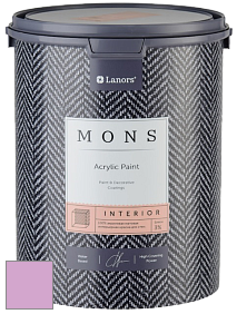 MONS INTERIOR PAINT – 100% акриловая глубоко матовая краска, 3% блеска цвет NCS S 1040-R40B 