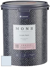 MONS EGGSHELL PAINT – 100% акриловая шелковисто-матовая краска, 7 % блеска цвет NCS S 0510-R80B 
