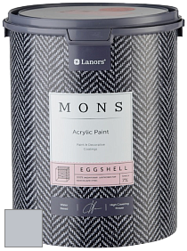 MONS EGGSHELL PAINT – 100% акриловая шелковисто-матовая краска, 7 % блеска цвет NCS S 2005-R70B 