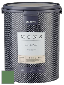 MONS CEILING PAINT – Aбсолютно матовая потолочная краска, 2% блеска цвет NCS S 4040-G20Y 